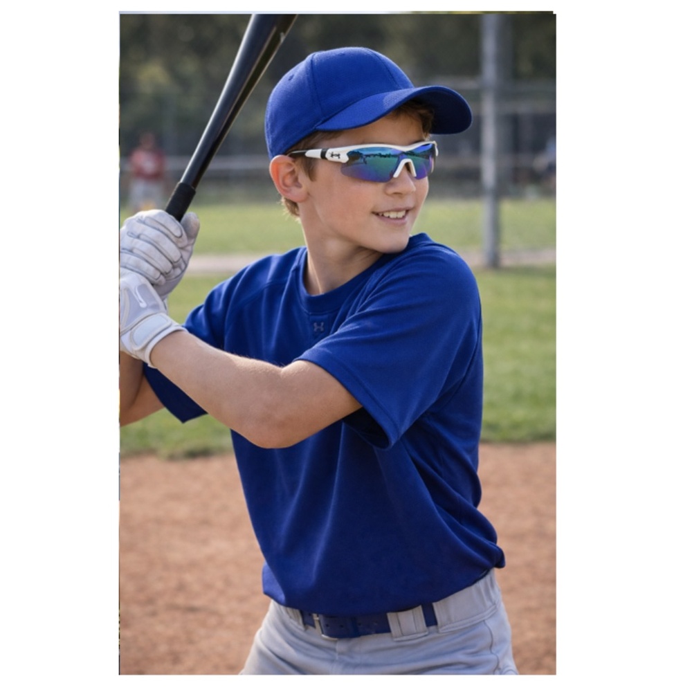 Under Armour Youth Patriotic White Menace Sunglasses - Picture 1 of 15